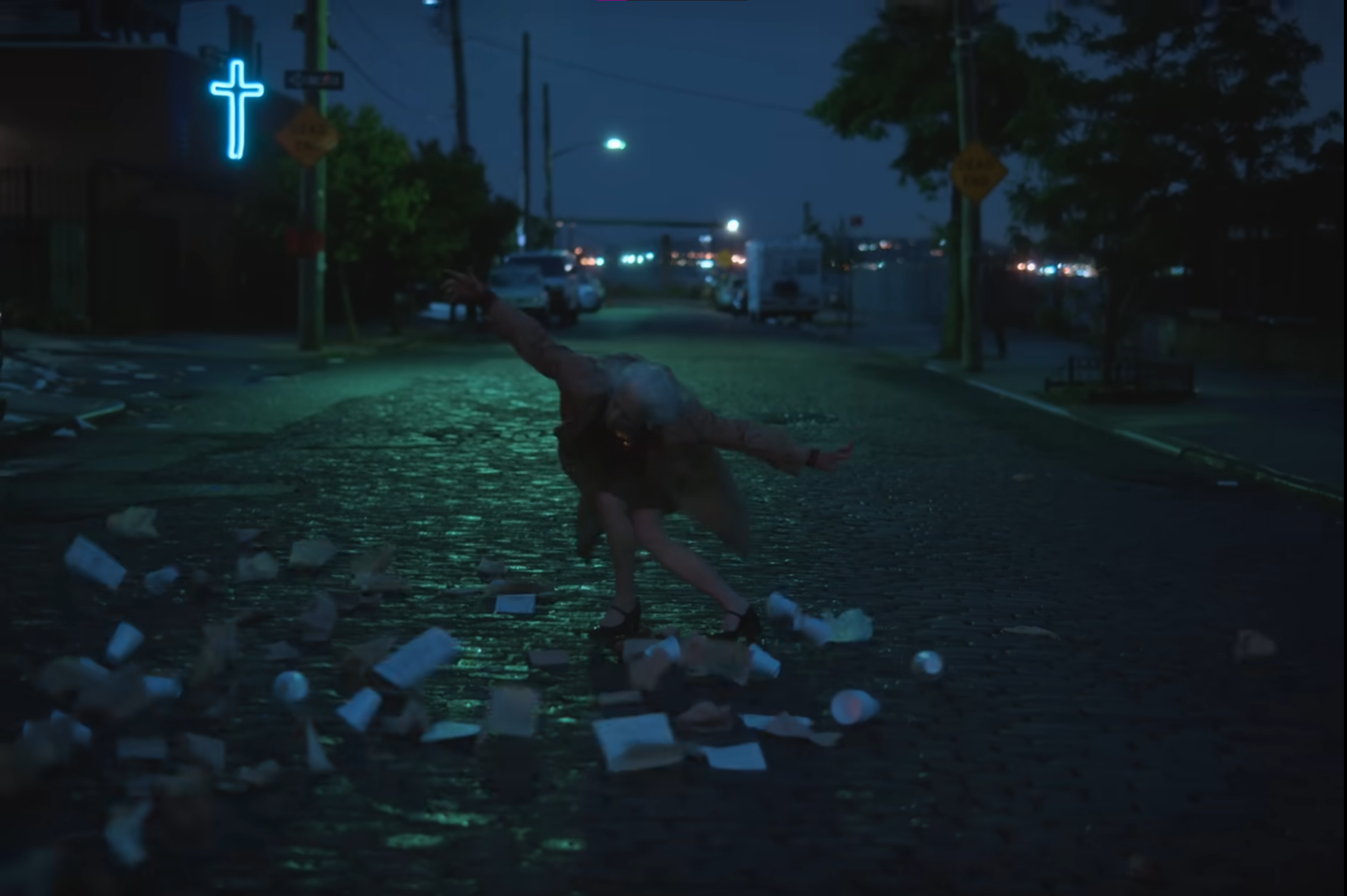 screenshot of video for bug like and angel